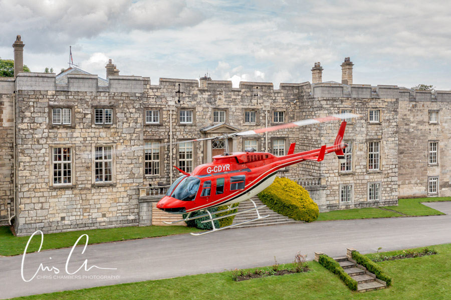 Yorkshire wedding photography at Hazlewood Castle near York