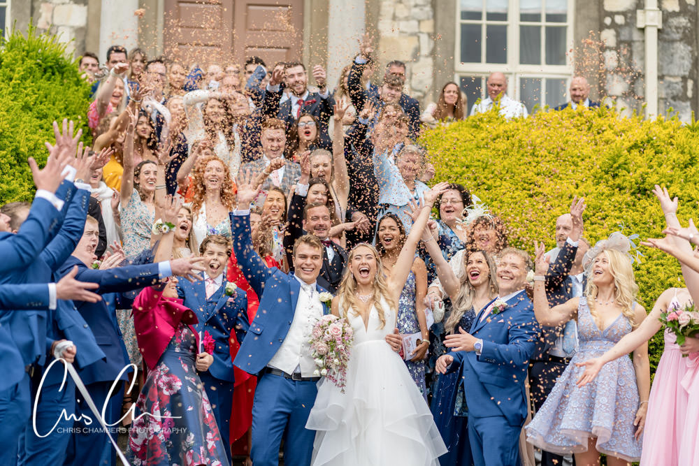 Hazlewood Castle wedding photographer
