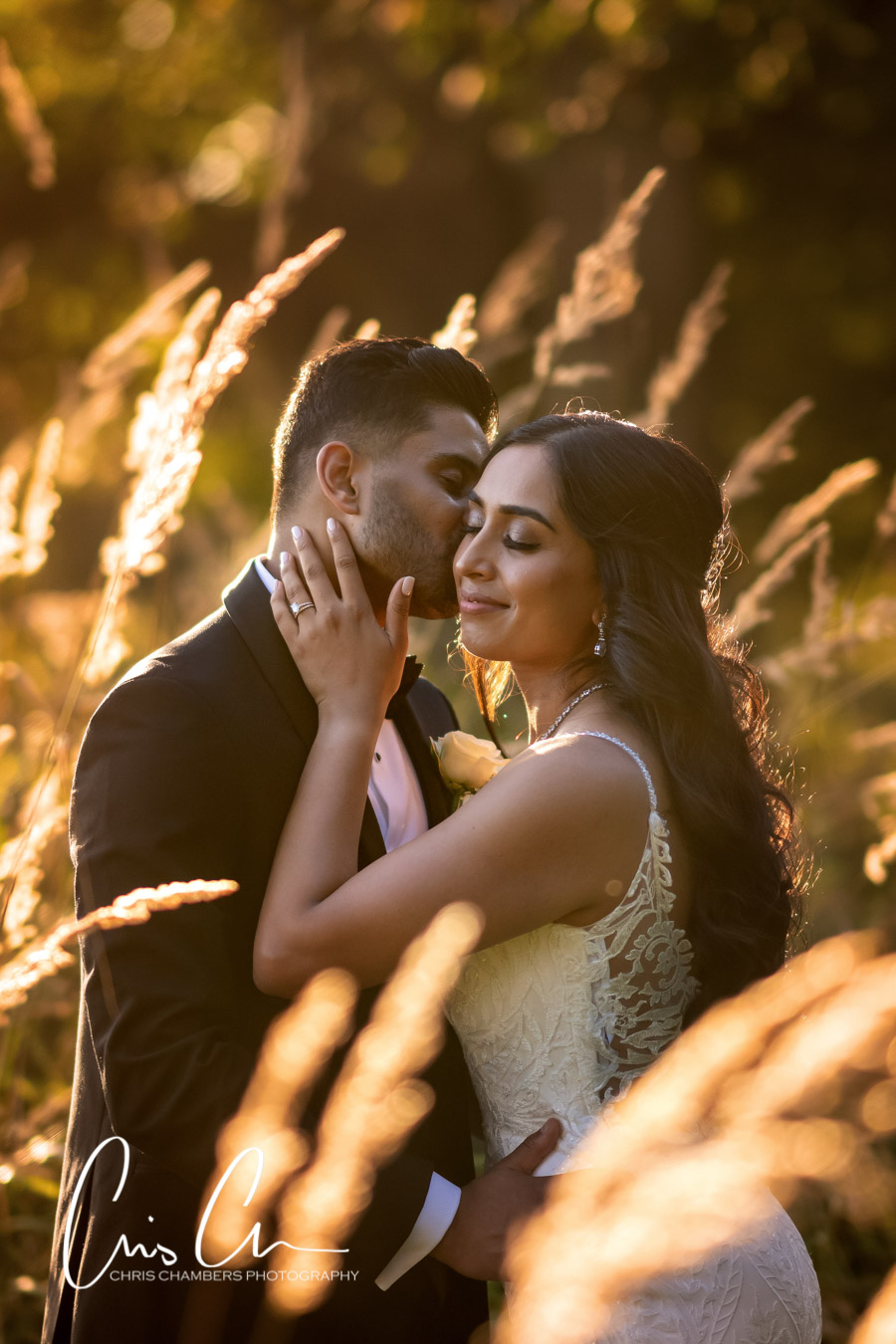 Yorkshire wedding photography at Hazlewood Castle near York