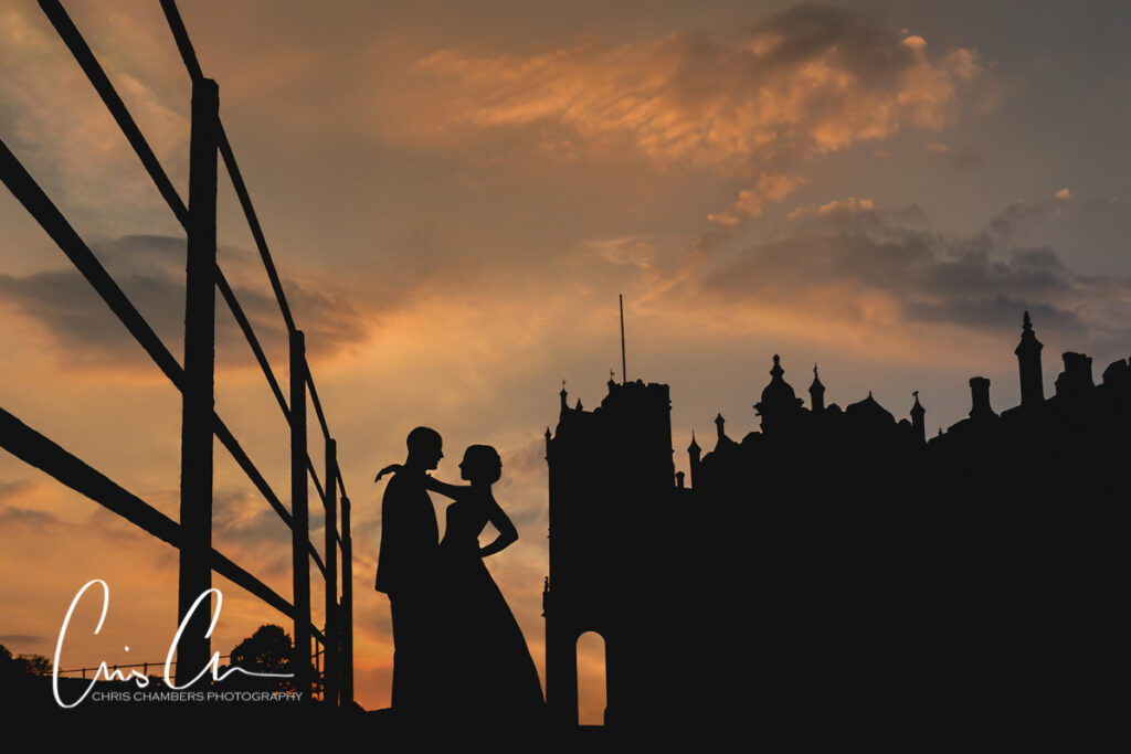 Allerton Castle, North Yorkshire. award winning wedding photograph from Chris Chambers.