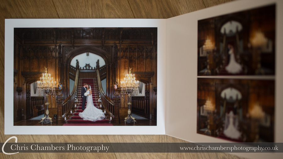 Allerton castle wedding photography album from chris Chambers. 