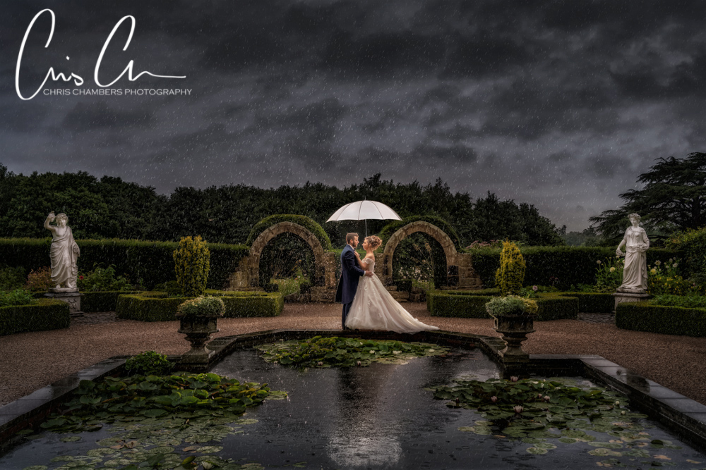 Allerton Castle wedding photographs. Yorkshire wedding photographer.