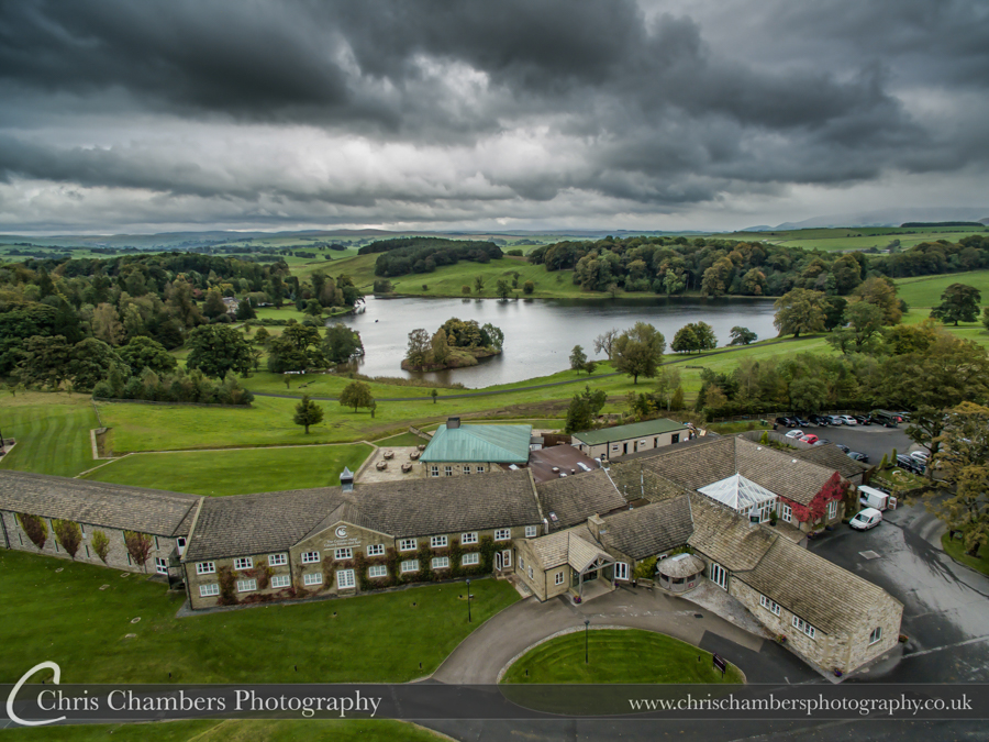 Coniston Hall Hotel Skipton North yorkshire. The wedding venue for Claire and Matthews big day