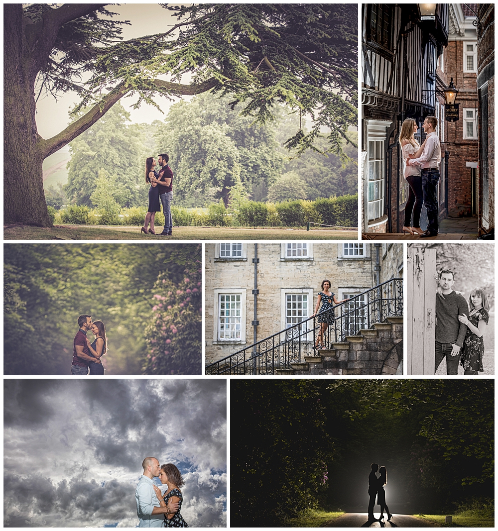 Pre-wedding and engagement photography shoots