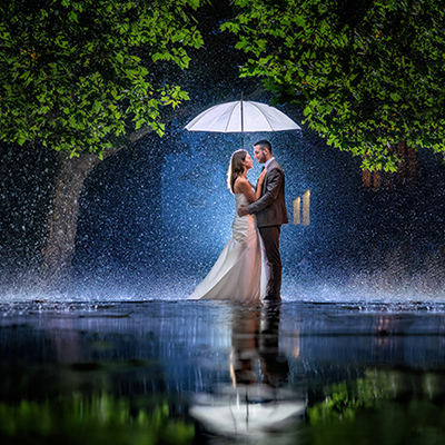 Yorkshire Wedding Photographer Chris Chambers. Rainy day weddings