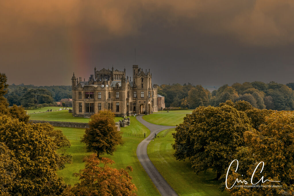 Allerton Castle. Wedding photography from Chris Chambers, award winning wedding photographer