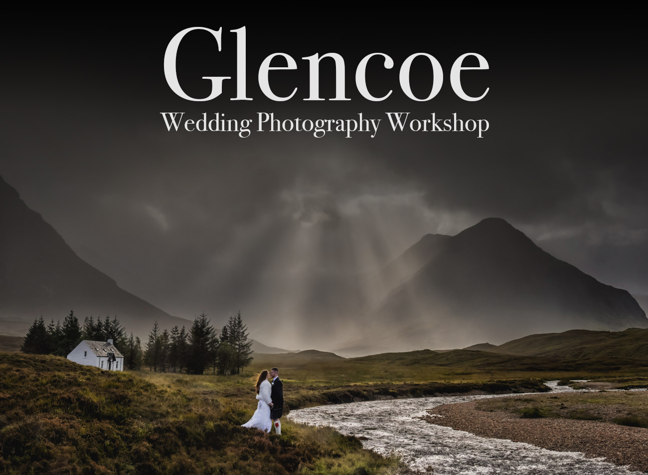 Glencoe wedding photography training course. Elopement photography workshop