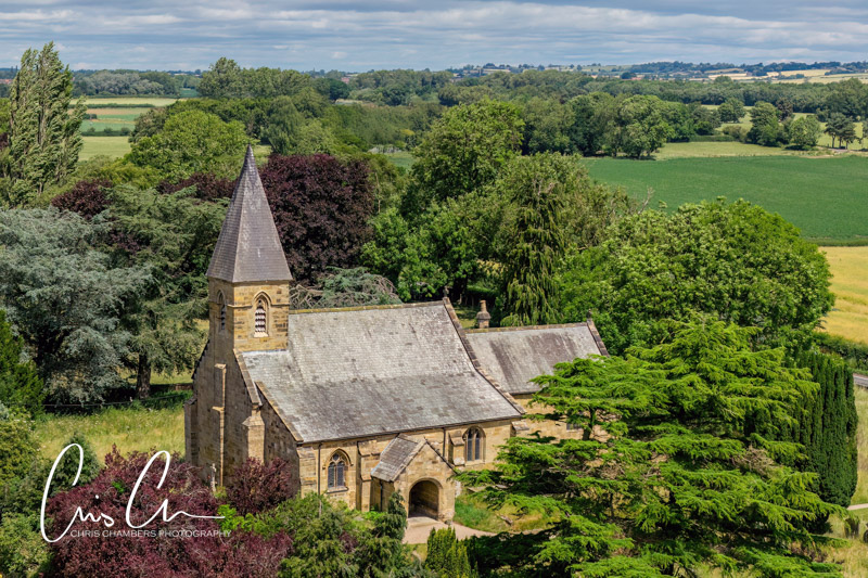 St Michael and All Angels in North Otterington church near Solberge Hall North Yorkshire