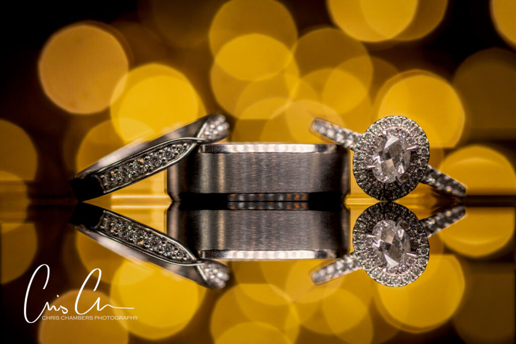 wedding rings. Yorkshire wedding photographer