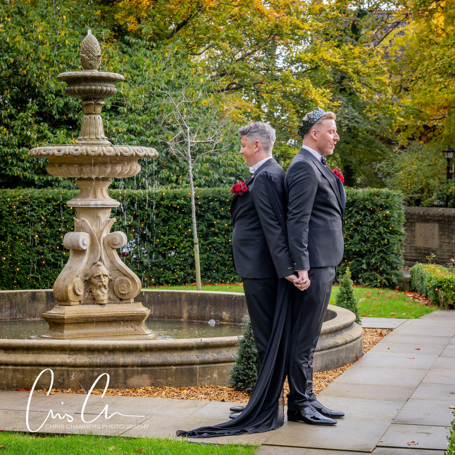Yorkshire weddings at Manor House Huddersfield. Chris Chambers Phot