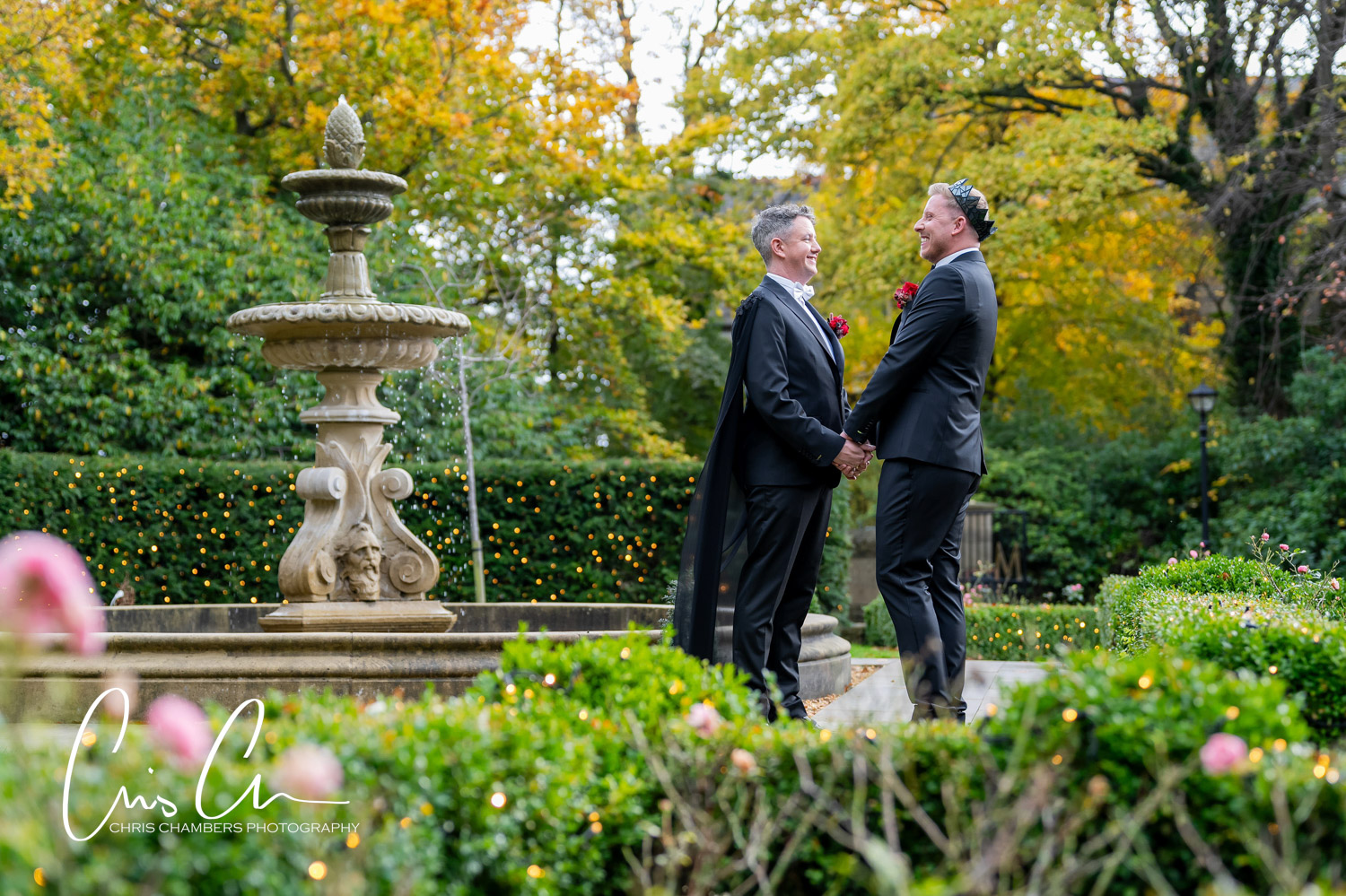 Yorkshire weddings at Manor House Huddersfield. Chris Chambers Phot
