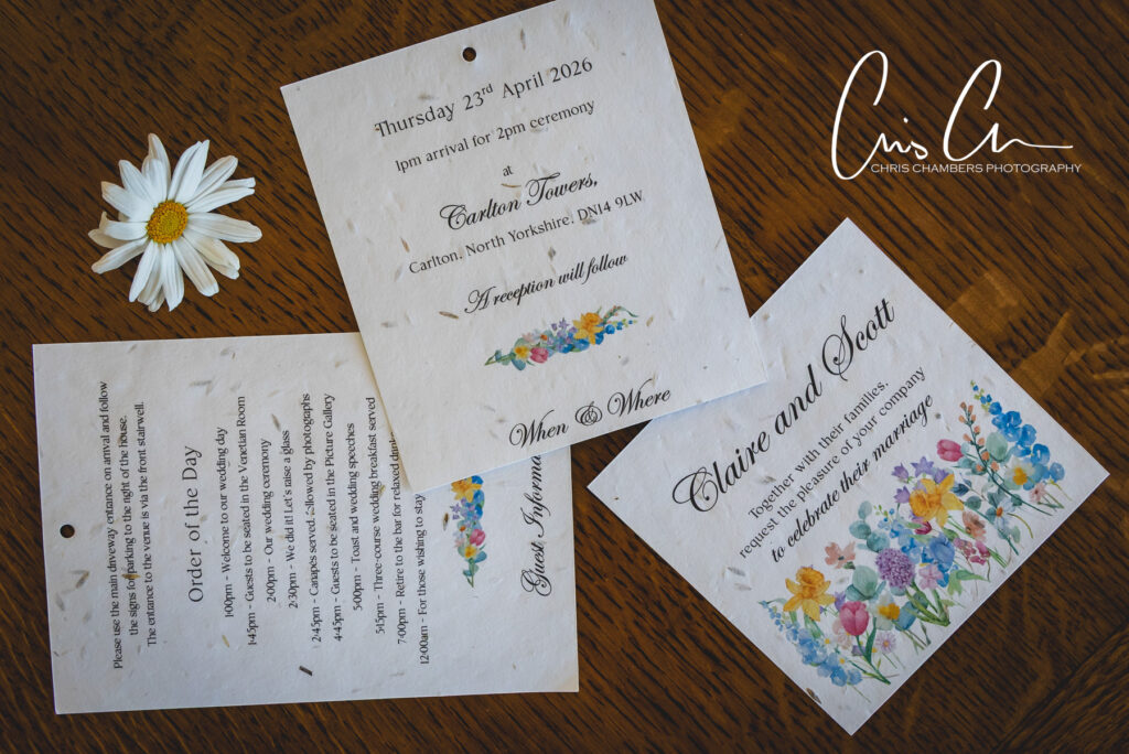 wedding photography in Yorkshire. carlton Towers wedding venue
