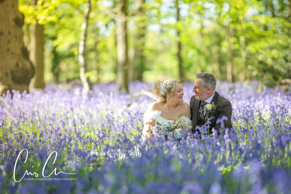 Bride and groom wedding photographs at Carlton Towers East Yorkshire
