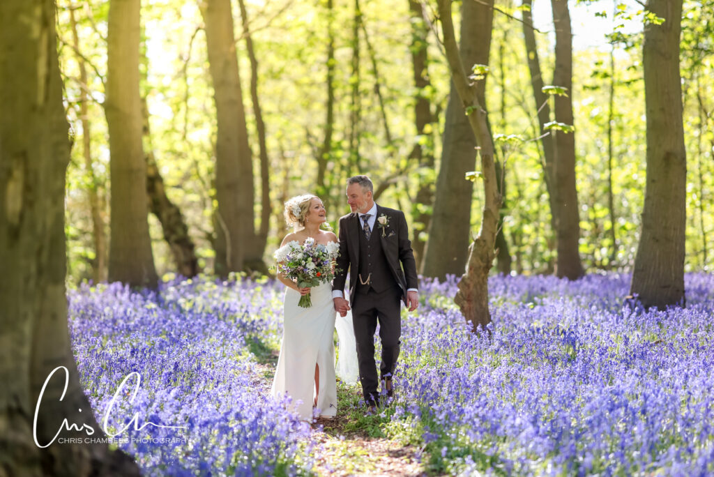 Wedding ceremony and wedding day at Carlton Towers, east Yorkshire