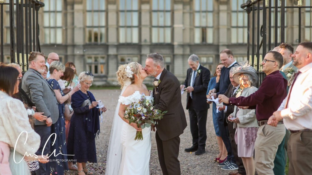 Wedding ceremony and wedding day at Carlton Towers, east Yorkshire