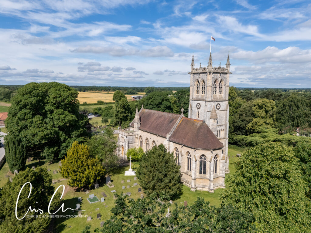 St Helen's Church, Escrick. Wedding ceremonies at St Helens near The Parsonage